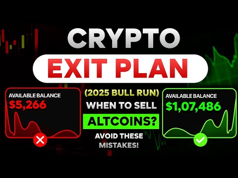 🛑 My Crypto Exit Plan 2025 - When to Take Profits? | Avoid These Mistakes | Bitcoin Bull Run