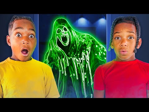 WE  CAUGHT A GHOST ON CAMERA **SHOCKING**