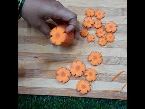 Vegetable Carving #shorts #satisfying