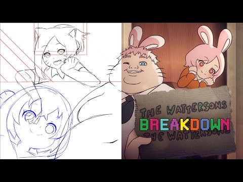 What if "The Amazing World Of Gumball" was an anime (Animation Breakdown)