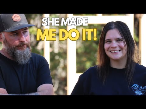 She Changed Everything Last Minute on this BUILD... | Shed To House Conversion