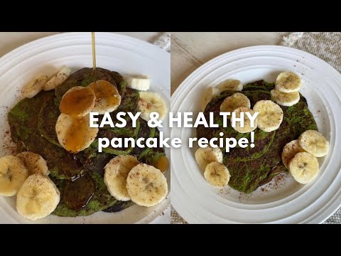 Healthy Pancakes Recipe (with a hidden veggie!)