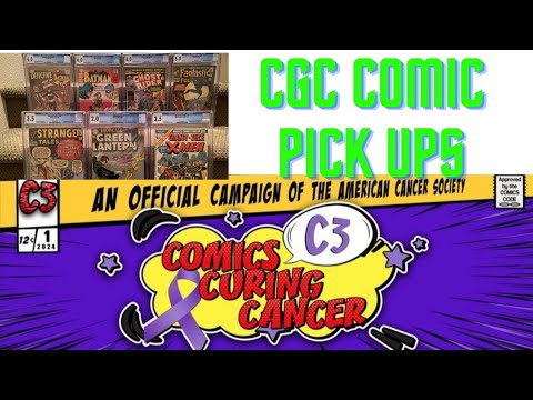 comics curing cancer cgc comic slabs what did I get ? #cgc #comicscuringcancer #comics #slabs