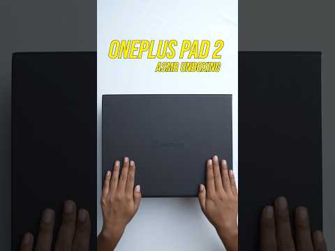 OnePlus Pad 2 Unboxing ASMR (So Satisfying!) #oneplus #onepluspad2 #tech #ytshorts #onepluspad