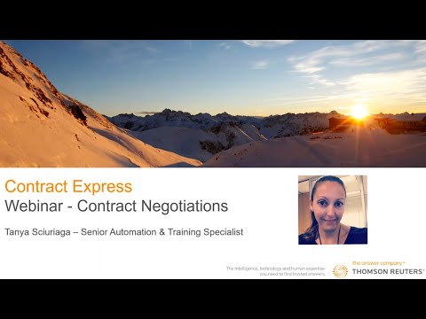 CE Webinar - Negotiator