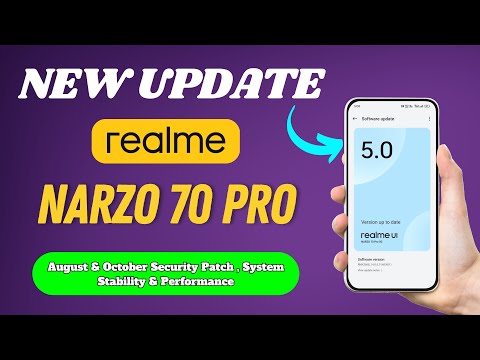 Realme Narzo 70 Pro Update August & October Security Patches & System Stability Performance!