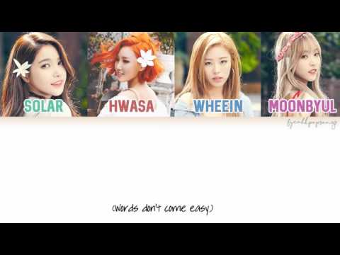 MAMAMOO (마마무) - Words Don't Come Easy (우리끼리) [Color Coded/Eng/Han/Rom]