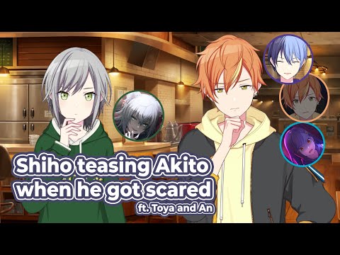 [Project Sekai] Shiho Teasing Akito when he got scared of the Zombie Wolf (ENG SUB) 【プロセカ】