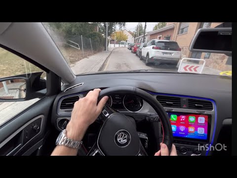 2014 VW GOLF 7 (1.6 TDI 105CV) POV Drive HIGHWAY / TOWN (4k)