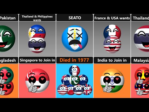 If SEATO (Asian NATO) Never Died - Which New Member Will Join It [Countryballs]