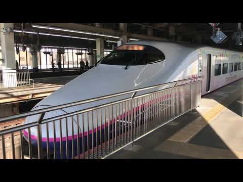 ディズニー新幹線「Magical Dream Shinkansen」やまびこ122号 大宮発車 東京ディズニーリゾート40周年“ドリームゴーラウンド”記念 E2系