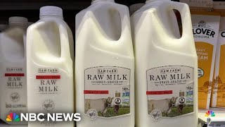 Bird flu found in raw milk produced in California