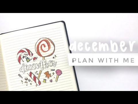 december 2020 plan with me // bujo december 2020 plan with me