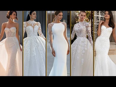 100 Beautiful Wedding Dresses for 2024 | A-line Dresses, Mermaids, Sheaths, Ball Gowns | Truvows