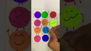 Color smile || khunman #shorts #viral #youtubeshorts #share #subscribe #drawing #art #cute