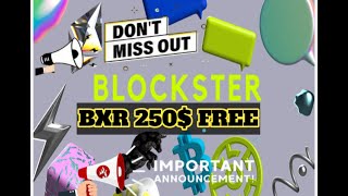 Blockster Airdrop ! Follow Simple Steps To Join ! BlockSter 250$ Crypto Airdrop 2021 ! Don't Miss It