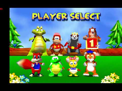 Diddy Kong Racing - Intro and Characters