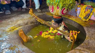 Bonam Rakesh Anna 2022 | Bonam rakesh Anna Bonam Dance at Edupayala Jatara 2022