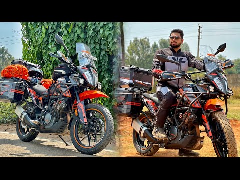 ₹150000 MODIFICATION ON MY BIKE 🔥| KTM 390 ADVENTURE 2024 | Performance Upgrade | Touring Setup