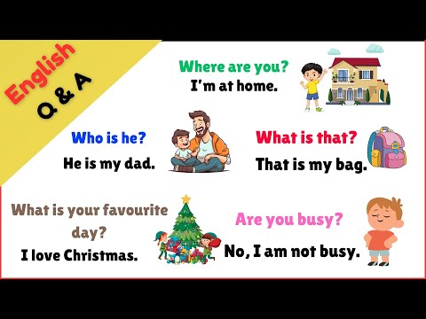 Daily Use Question and Answer | Speaking practice | Learning Question Answer | #questionanswer