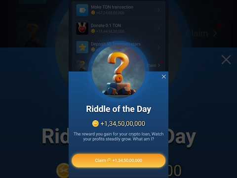 X Empire  Daily Investment Funds | Musk Empire Riddle of the Day