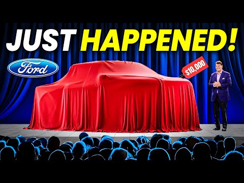 Ford CEO Reveals New $10,000 Pickup Truck & SHOCKS The Entire Car Industry!