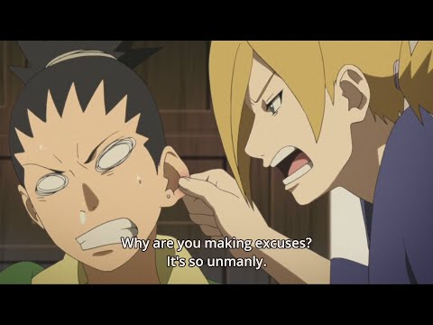 TEMARI SCOLDS SHIKADAI AND SHIKAMARU