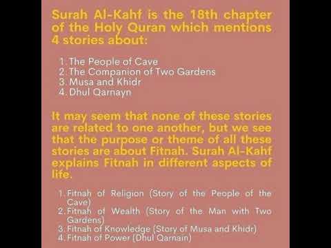 surah kahaf /lessons in surah kahaf/ quran/ holy quran