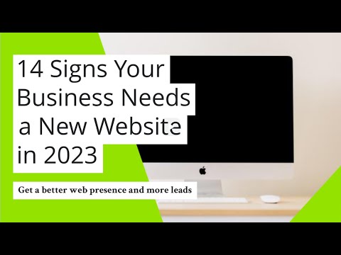 14 Reasons You Need a New Business Website Now