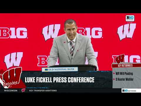 2024 Big Ten Football Media Day: Luke Fickell Press Conference