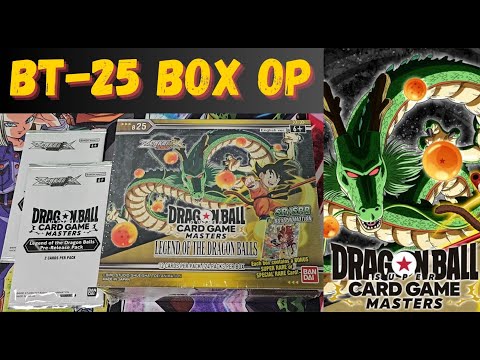 Legend of the Dragon Balls Box Opening : BT-25 Dragon Ball Super Masters