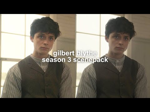 Gilbert Blythe season 3 scenepack