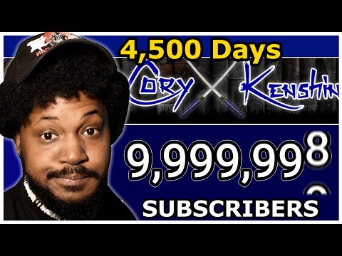 CoryxKenshin Hitting 10 Million Subscribers! (Starting From 0)