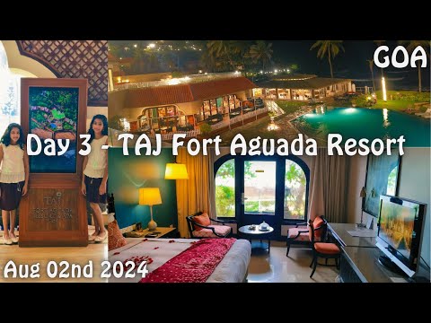 Day 3 - Goa Trip - TAJ Fort Aguada Resort & Spa Goa - DELUXE ROOM SEA VIEW WITH SIT-OUT DOUBLE BED