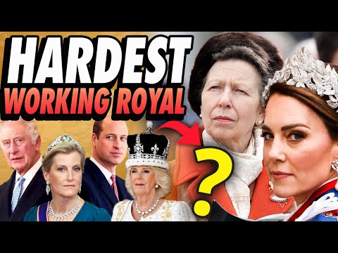 The HARDEST-WORKING royal of 2024 has been revealed - the result might not SURPRISE you