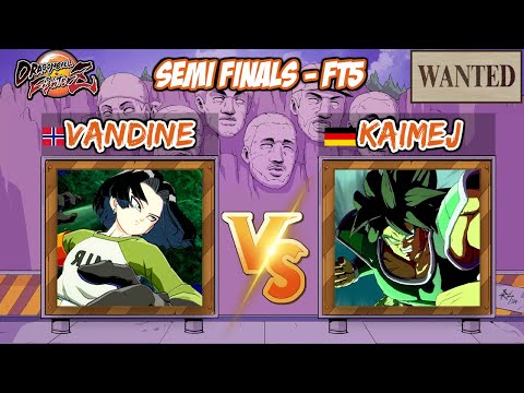 THE RUNBACK! Vandine vs Kaimej FT5 - WANTED DBFZ Semi Finals