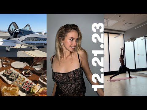 first time in a private plane, celebrating my bday, Christmas decorating 🎀 || WEEKLY VLOGS W/ MORGAN