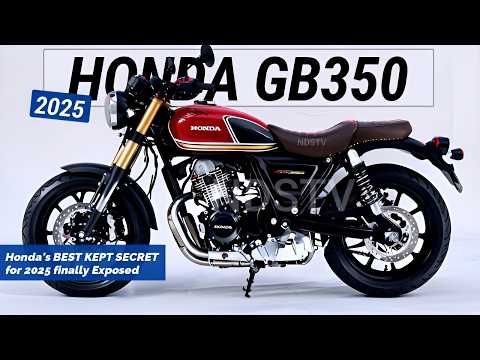 2025 HONDA GB350: Honda's BEST KEPT SECRET  for 2025 finally Exposed