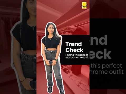 Finding the perfect monochrome outfit place in chennai ? #chennai #trend #outfitvideo #trending #yt