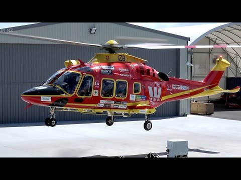 Leonardo AW169 CLOSE UP landing & takeoff 🚁 Ardmore Airport, New Zealand