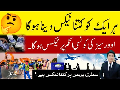 FBR imposed Tax on Overseas income Tax on salary Tax Budget FBR Tax