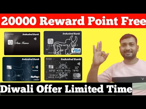 Indusind credit User 20000 bonus Reward Points Free | Diwali Offer