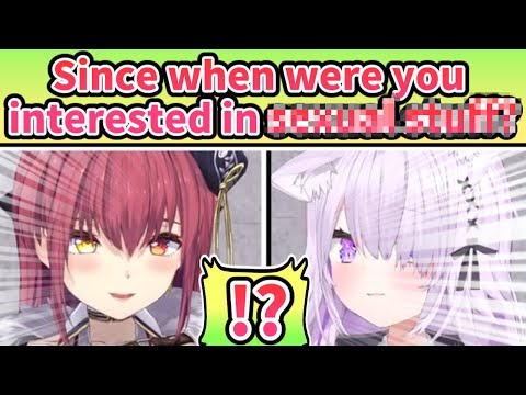 Since When Were Marine And Okayu Interested in... [ENG SUB] Hololive