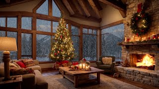 Relieve Stress in a Warm Christmas Ambience 🎄 Background Relaxing Christmas Jazz Music Instrumental