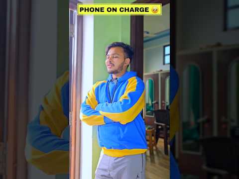 When My Phone Is On Charge 📱🥲 Wait For Twist 😉 #shorts #funny #comedy #relatable