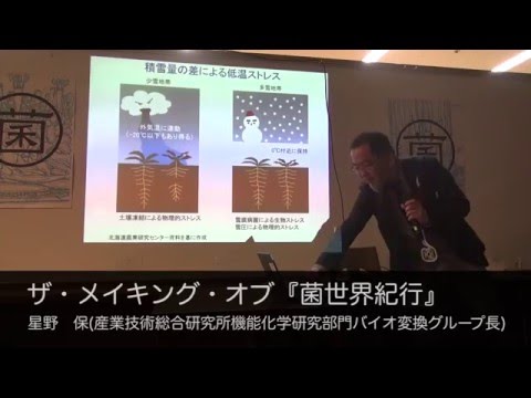 星野　保(産業技術総合研究所機能化学研究部門バイオ変換グループ長)　ザ・メイキング・オブ『菌世界紀行』