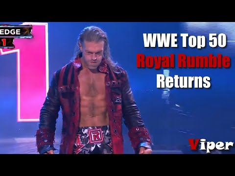 WWE Top 50 Royal Rumble Returns No One Expected