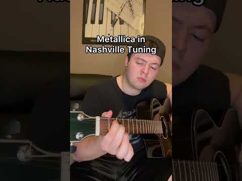 Metallica in Nashville Tuning #short #metallica #nashvilletuning #guitartuning