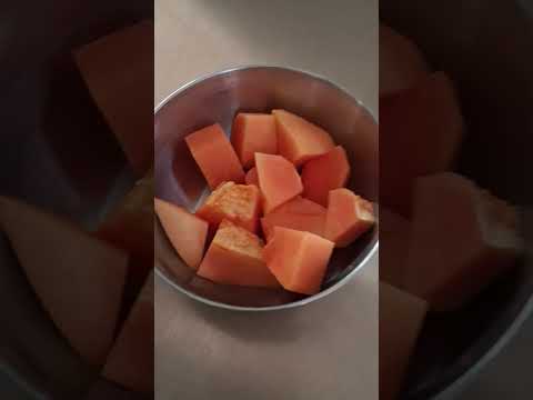 Breakfast fruit. #breakfasttime  #papaya