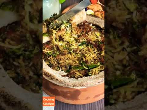 Delicious pot Biryani